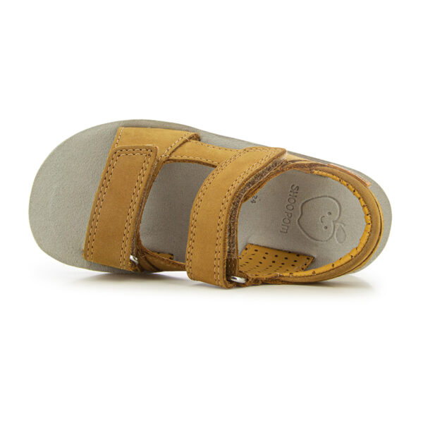 Shoo Pom Goa Boy Scratch Nubuck Camel – Image 4