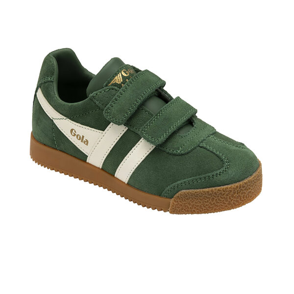 Gola Harrier Strap Evergreen Off White – Image 2