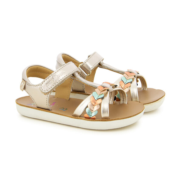 Shoo Pom Goa Tresse Love Cow Artic Lt Bronze – Image 2