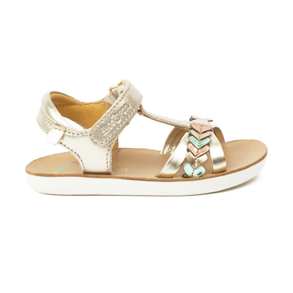 Shoo Pom Goa Tresse Love Cow Artic Lt Bronze